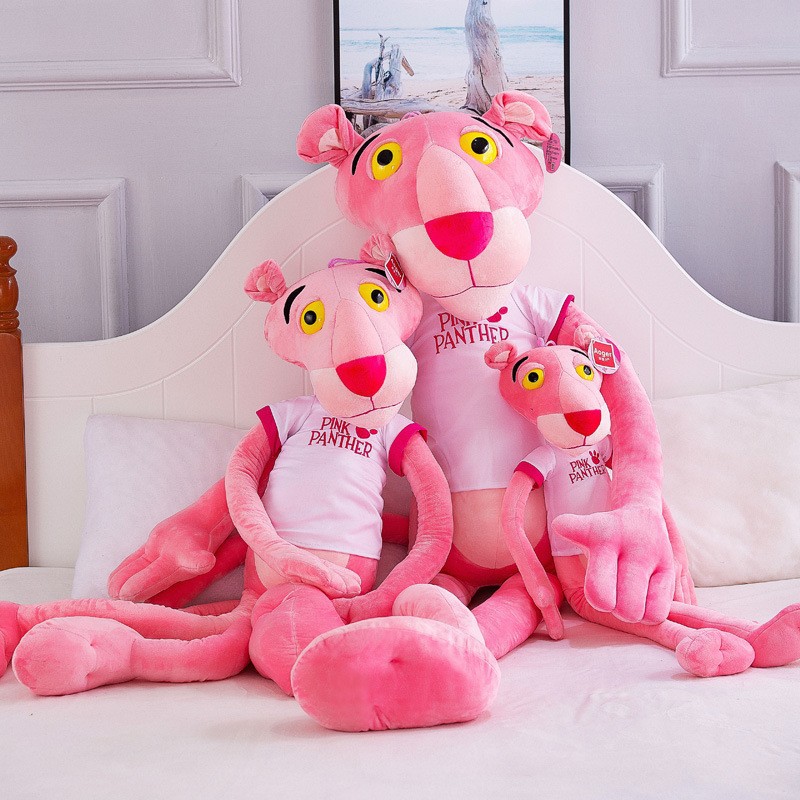 The Same Pink Panther Stuffed Toy Naughty Pink Naughty Leopard In Bed With You To Sleep Leg Puppet