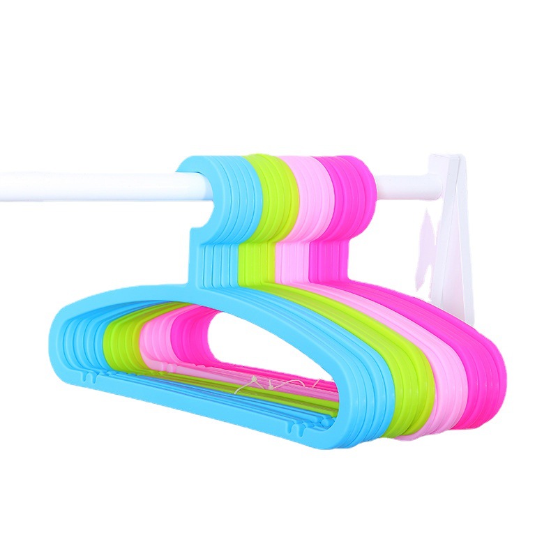 衣架/植绒衣架/衣架加厚/不锈钢衣架/衣服架白底实物图