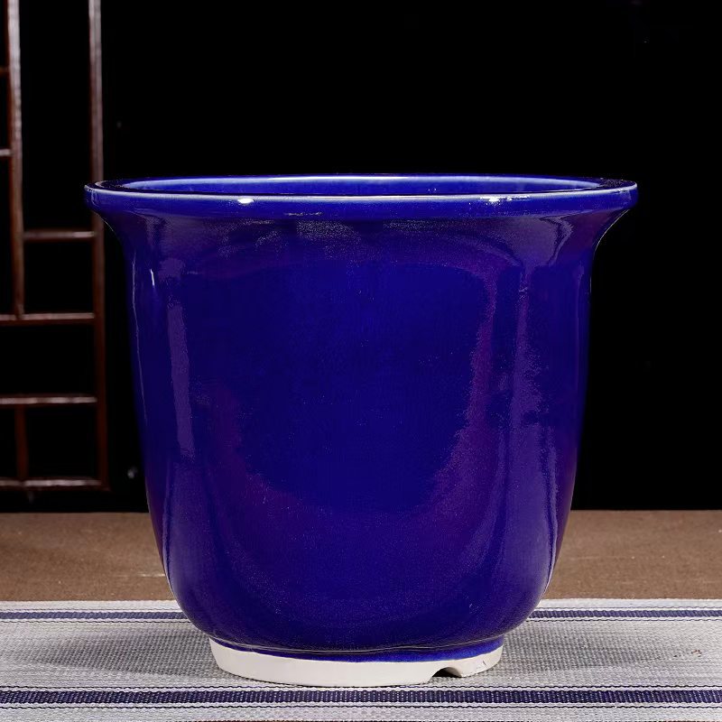 花盆/大号陶瓷花盆/朔料花盆/塑料花盆/铁艺椰棕吊篮产品图