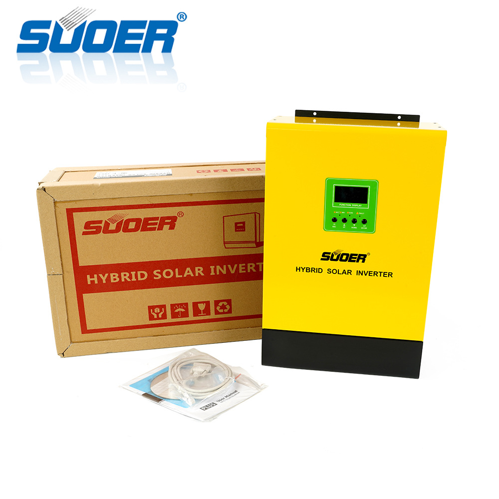 Sol Solar Photovoltaic High Frequency Off-Grid New Energy Inverter 48V To 220V Pure Sine Wave 5000W Item Picture
