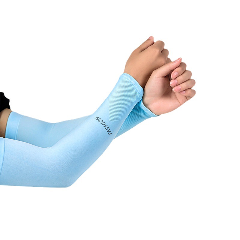 户外袖套、冰袖实物图