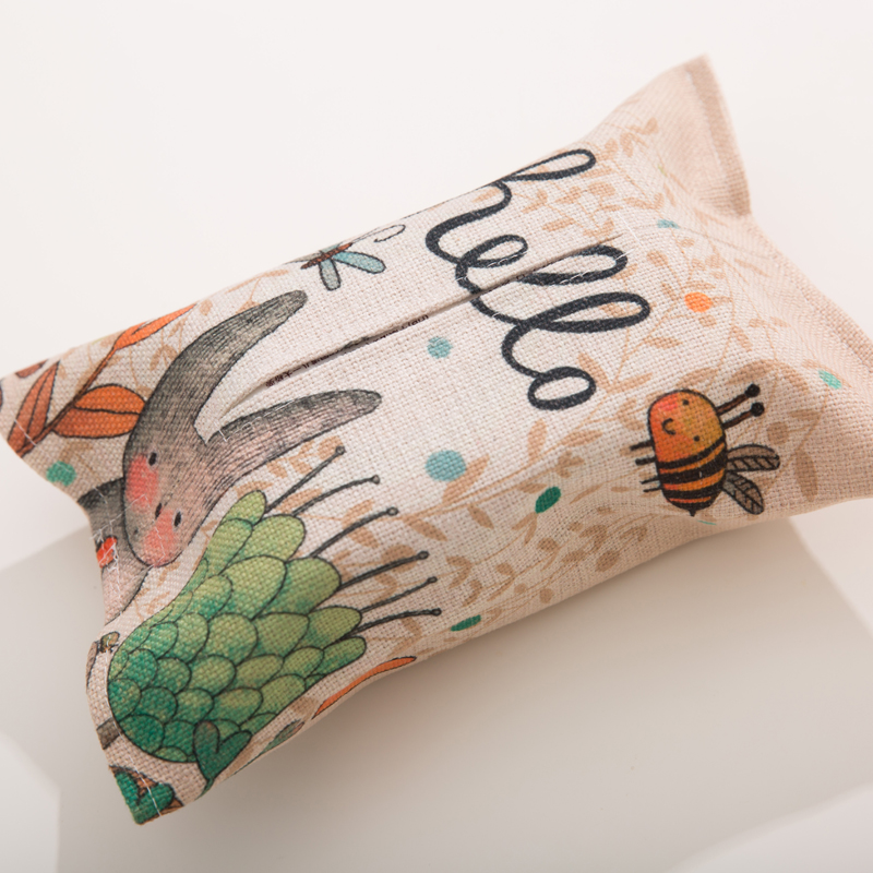 纸巾盒/冰川纹纸巾盒/可爱纸巾盒/厕所置物盒/抽纸盒轻奢白底实物图