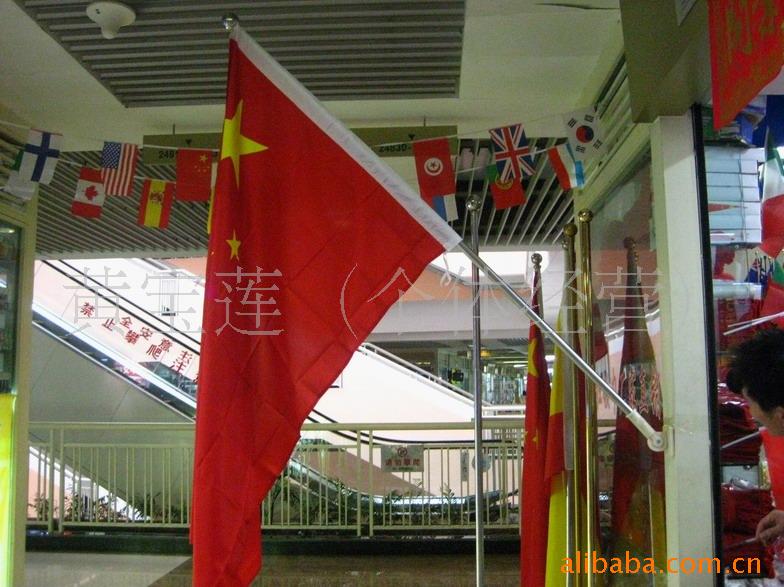 供应墙体固定旗架 定做司旗 旗架 水晶旗架 亚克力旗架
