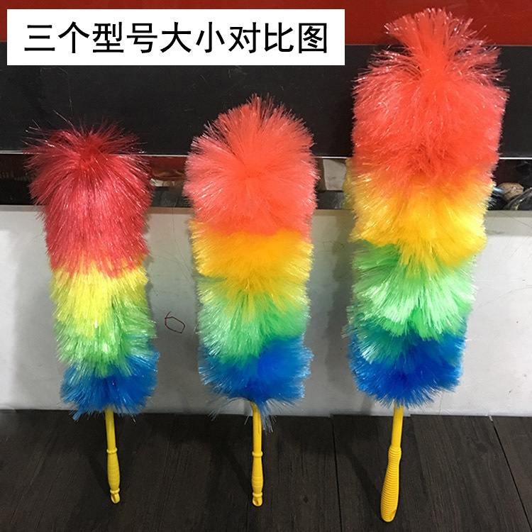 新品 家用塑料鸡毛掸除尘掸车用清洁工具毛掸防静电不掉毛除尘扫详情7