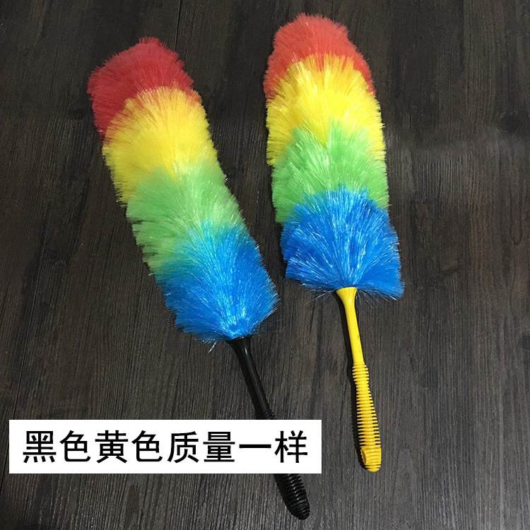 新品 家用塑料鸡毛掸除尘掸车用清洁工具毛掸防静电不掉毛除尘扫详情11