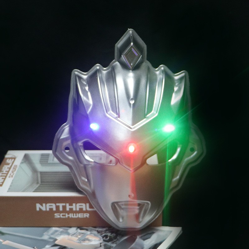 卡通动画表演儿童玩具男孩发光玩具西游表演面具美猴王详情5