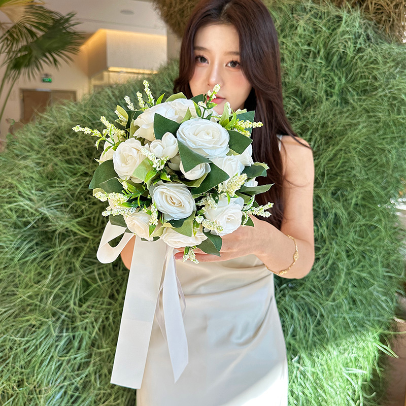 新婚领证登记结婚手捧花新娘高级感仿真干花婚纱婚礼当天拍照毕业详情22