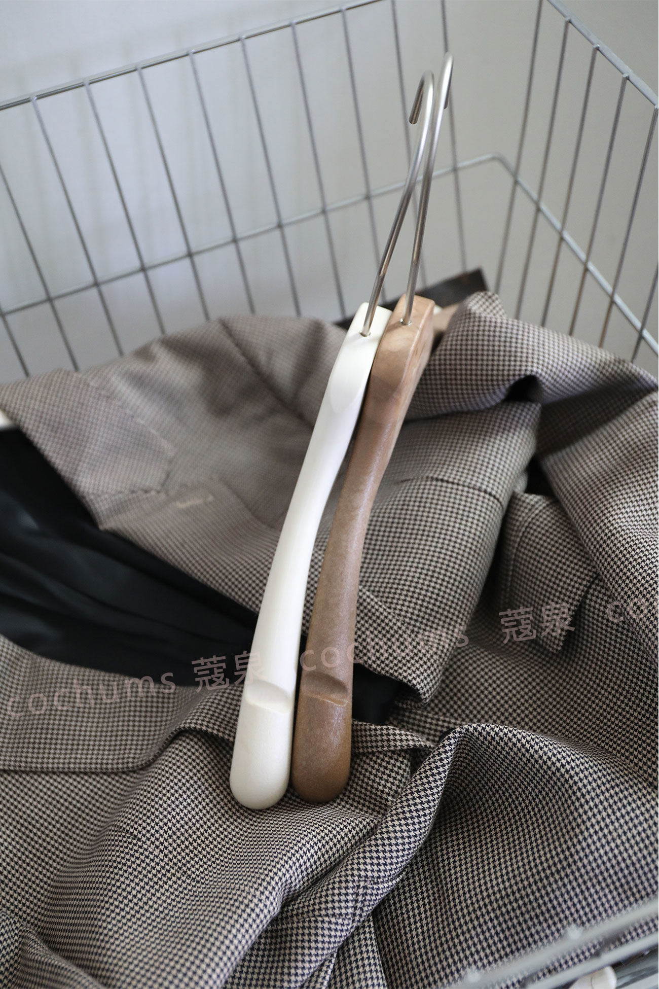 树脂衣架服装店专用衣架潮牌买手店女装大牌衣撑裤夹＋LOGO详情10