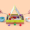 Hungry bear Montessori early education feed game benefit puzzle toy chopsticks spoon use mindfulness training Item Picture