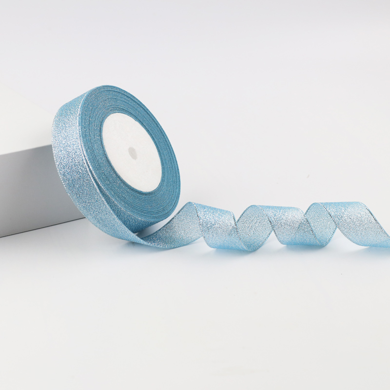 2cm彩葱带礼品盒包装金银葱带缎带圣诞蛋糕装饰彩带丝带详情2