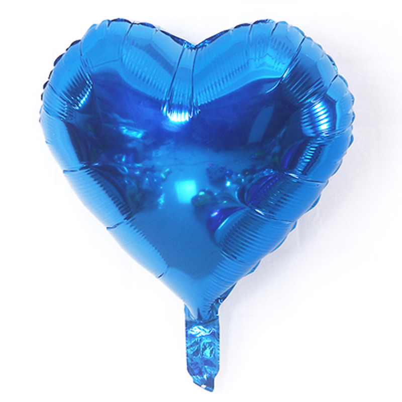 10寸18寸爱心形桃心铝膜铝箔气球生日派对浪漫结婚婚房装饰布置详情14
