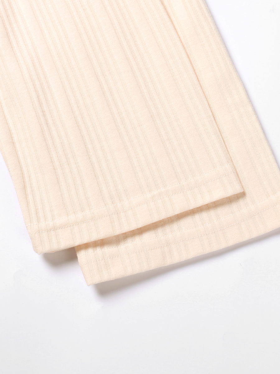 The 2022 new spring and autumn collection of pure cotton long-sleeved cardigan with a lapel can be worn outside as a high-end home wear set Item Picture