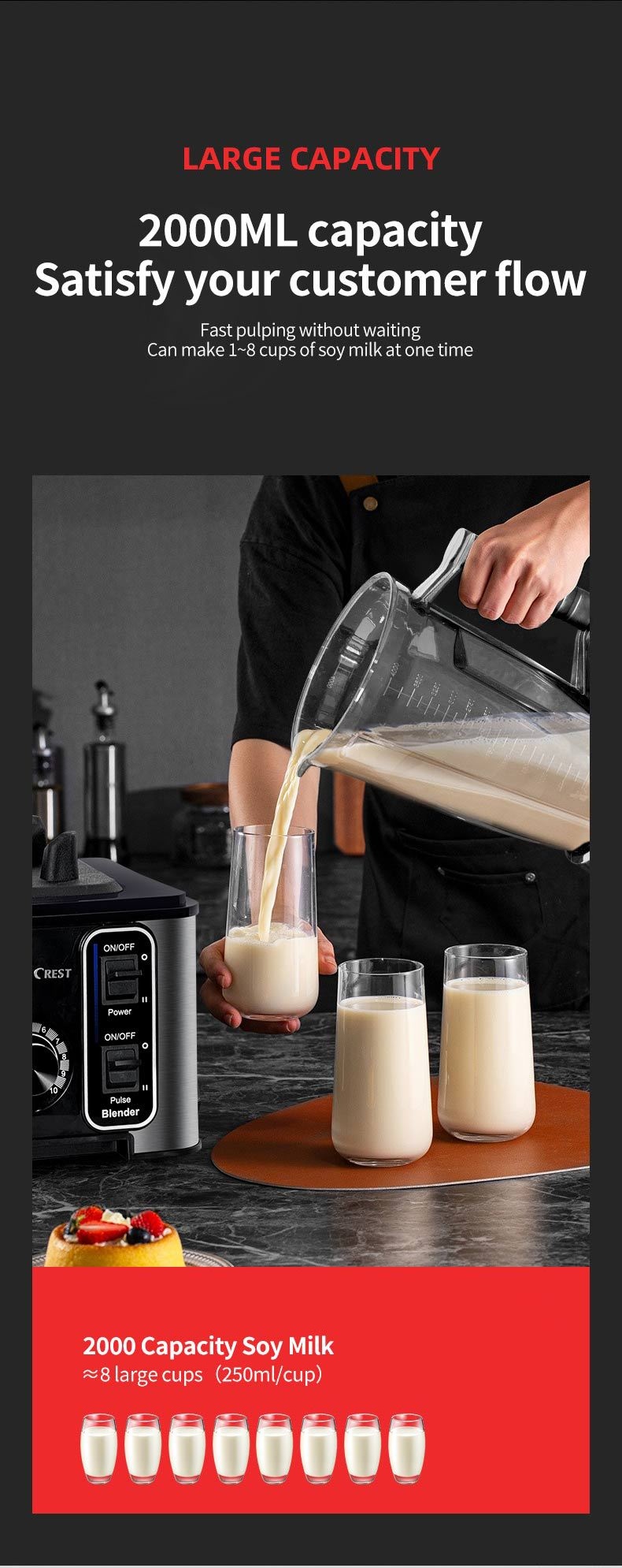 3L3in1blender多功能9525破壁机榨汁机绞肉机研磨机沙冰详情11