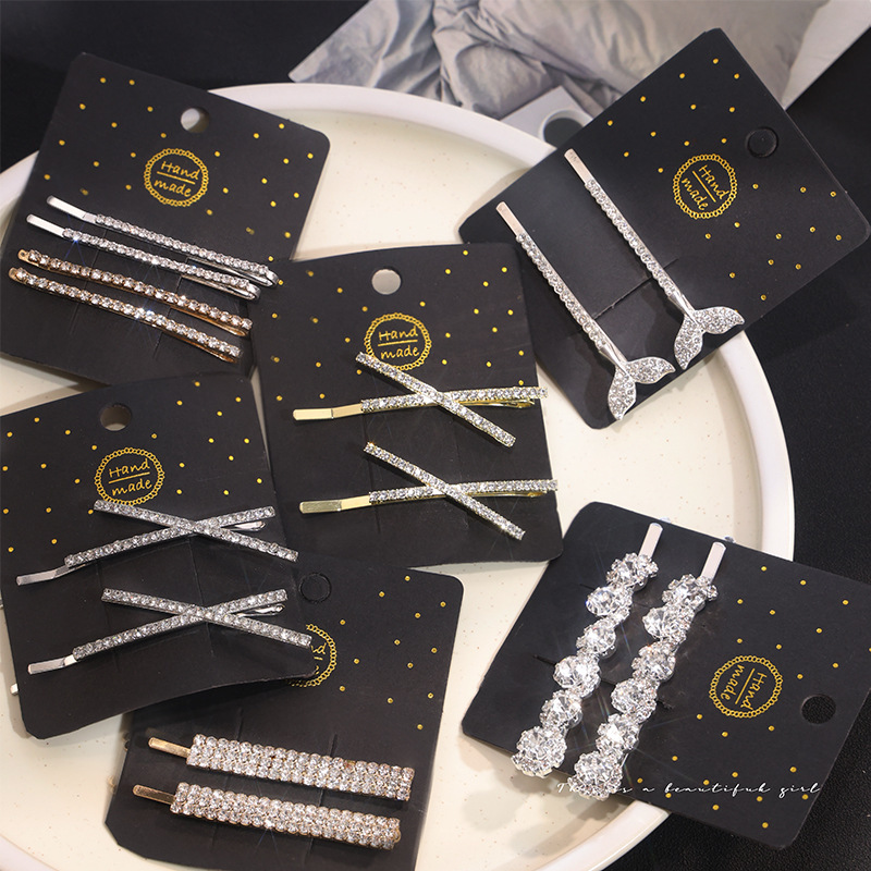 发夹高级感精致鸭嘴夹女刘海侧边夹发饰2025新款夹子琉璃花朵边详情3