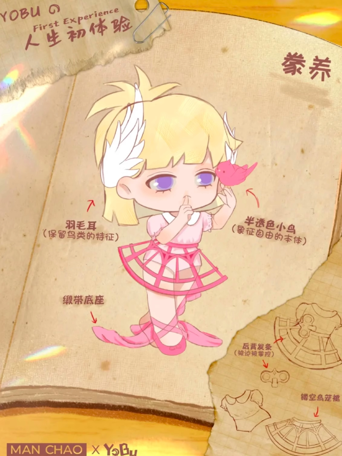 现货正版yobu悠布一代二代三代人生初体验盲盒手办摆件确认款公仔详情11