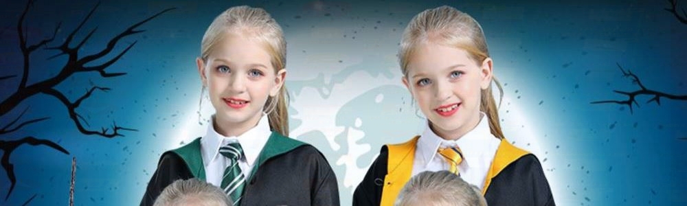 哈利波特cos服装魔法袍格兰芬多赫敏学院套装万圣节衣服披风斗篷详情27