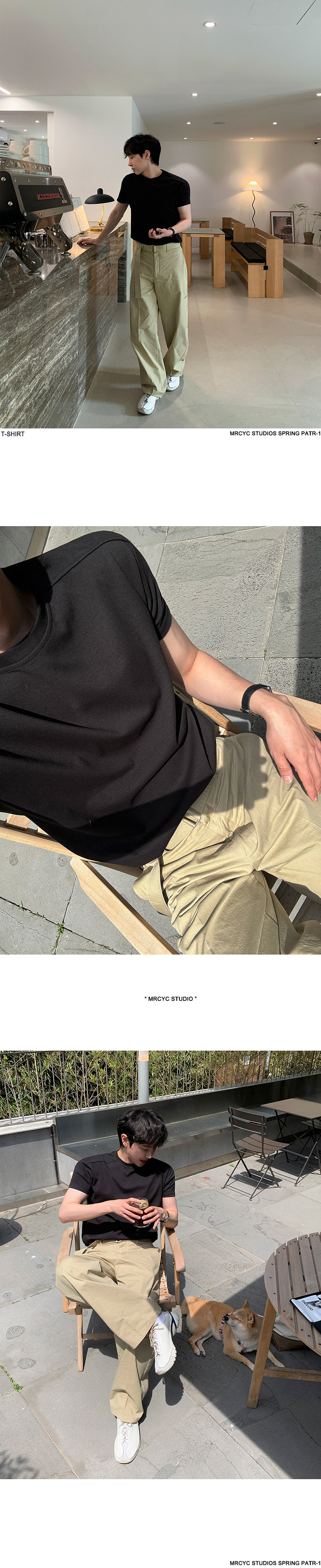 MYQ简约休闲短袖T恤男士夏季宽松圆领半袖韩版潮流Cleanfit穿搭详情10