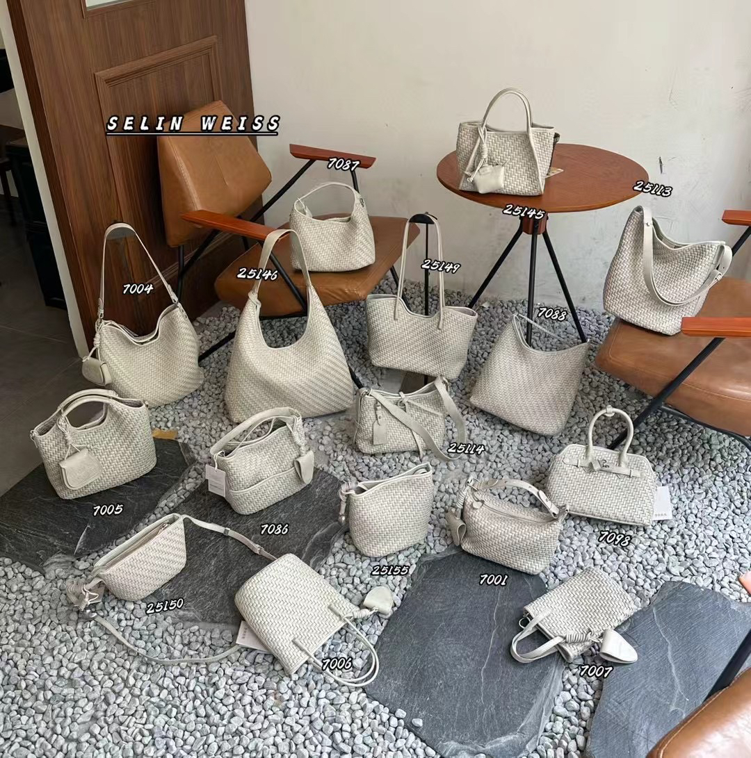 حقيبة جديدة من طراز 2025، مصنوعة من أغلفة أنسجة من الجلد الناعم، أكياس توت ذات سعة كبيرة pic 4