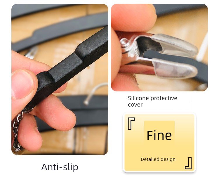 内衣店特别模彷实木黑色内衣夹服装商店展示塑料内衣夹胸罩夹详情10