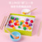 Hungry bear Montessori early education feed game benefit puzzle toy chopsticks spoon use mindfulness training Specification drawing
