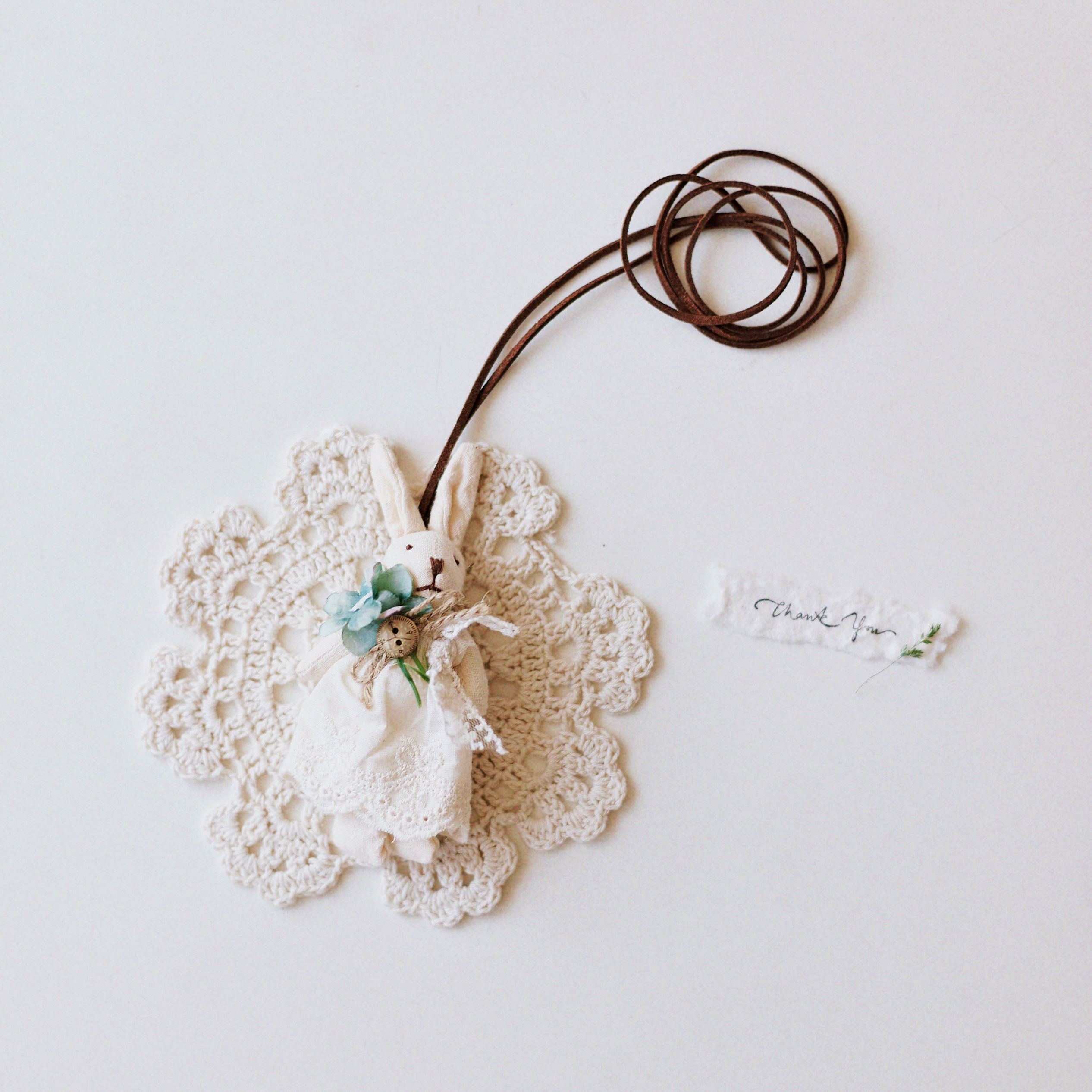 森系布艺项炼 小清新可爱减龄女长款挂脖配饰 小动物覆古挂绳装饰新飞塑胶详情12