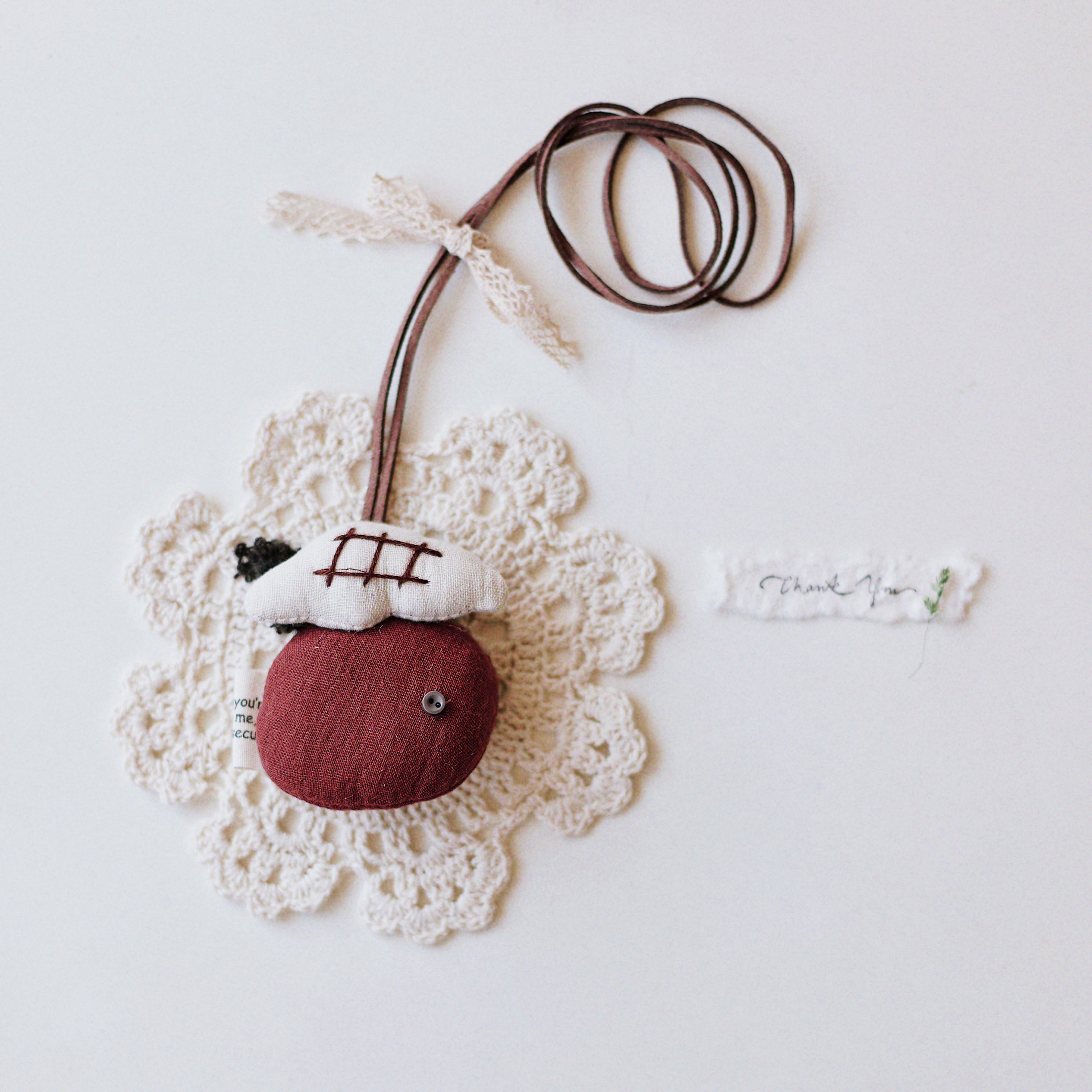 森系布艺项炼 小清新可爱减龄女长款挂脖配饰 小动物覆古挂绳装饰新飞塑胶详情9