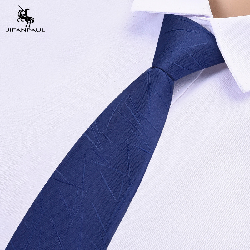 黑色领带男免打结拉式职业正装商务新郎结婚学生懒人易拉得蓝色详情11