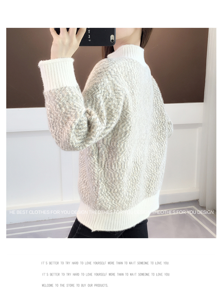 女大童2025年新款春秋冬款毛衣中大童初中学生宽松12-15岁女孩详情10