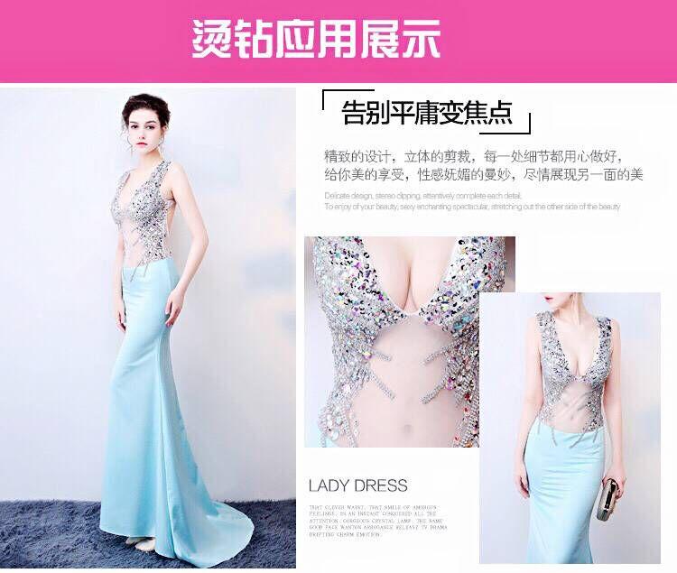 环保奥钻超闪白ab幻彩平底钻 美甲钻饰品衣服贴钻舞服拉丁diy闪钻详情10