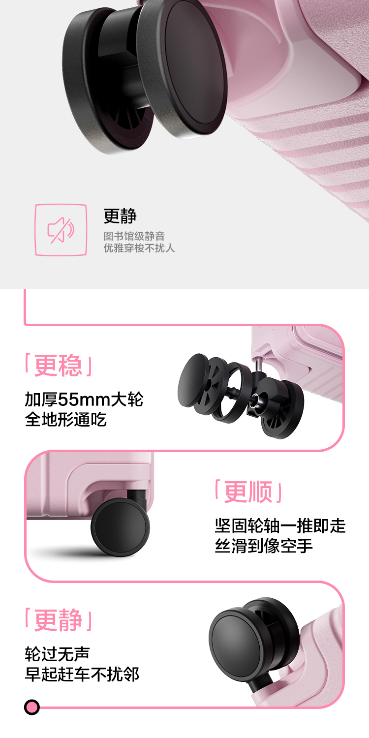 CH/呈赫箱包大容量行李箱男女学生20寸登机26寸商务旅行箱拉杆箱详情5