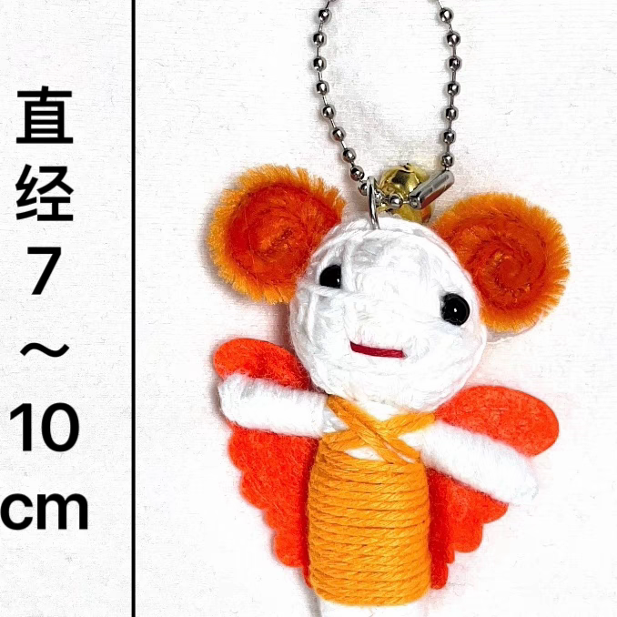 十二星座-潮玩手工DIY缠线 线木乃伊巫娃娃玩偶公仔挂件（带故事卡）详情4