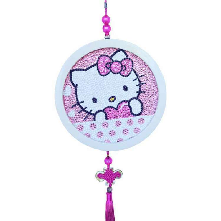 儿童diy钻石贴画中国结挂饰彩钻画手工制作材料包相框钻石画玩具详情16