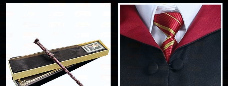 哈利波特cos服装魔法袍格兰芬多赫敏学院套装万圣节衣服披风斗篷详情33