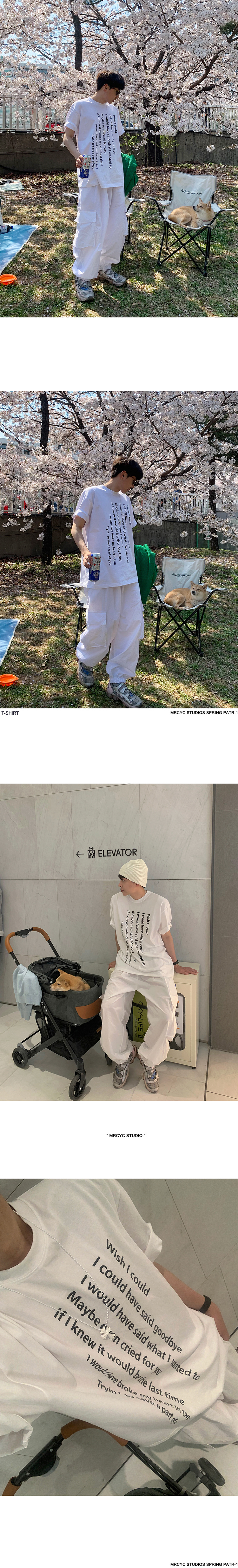 MYQ字母印花短袖上衣男士夏季宽松圆领体恤韩版潮流小众半袖T恤详情6