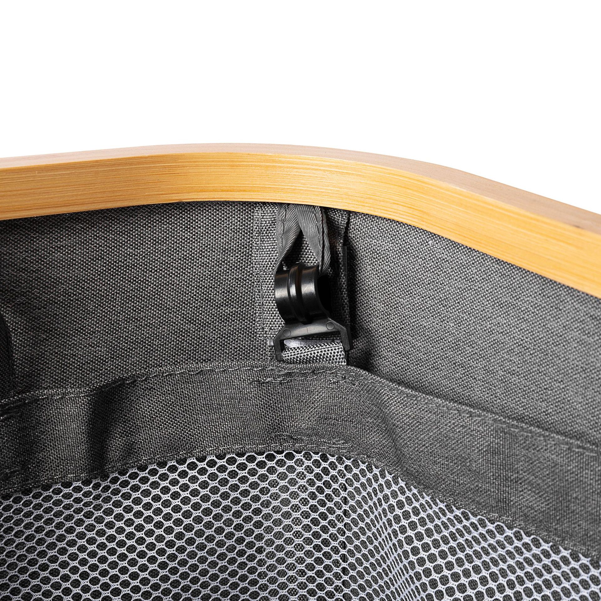 日式卧室化妆室脏衣篮含内袋可折叠脏衣篓脏衣物收纳筐布艺超大号详情4