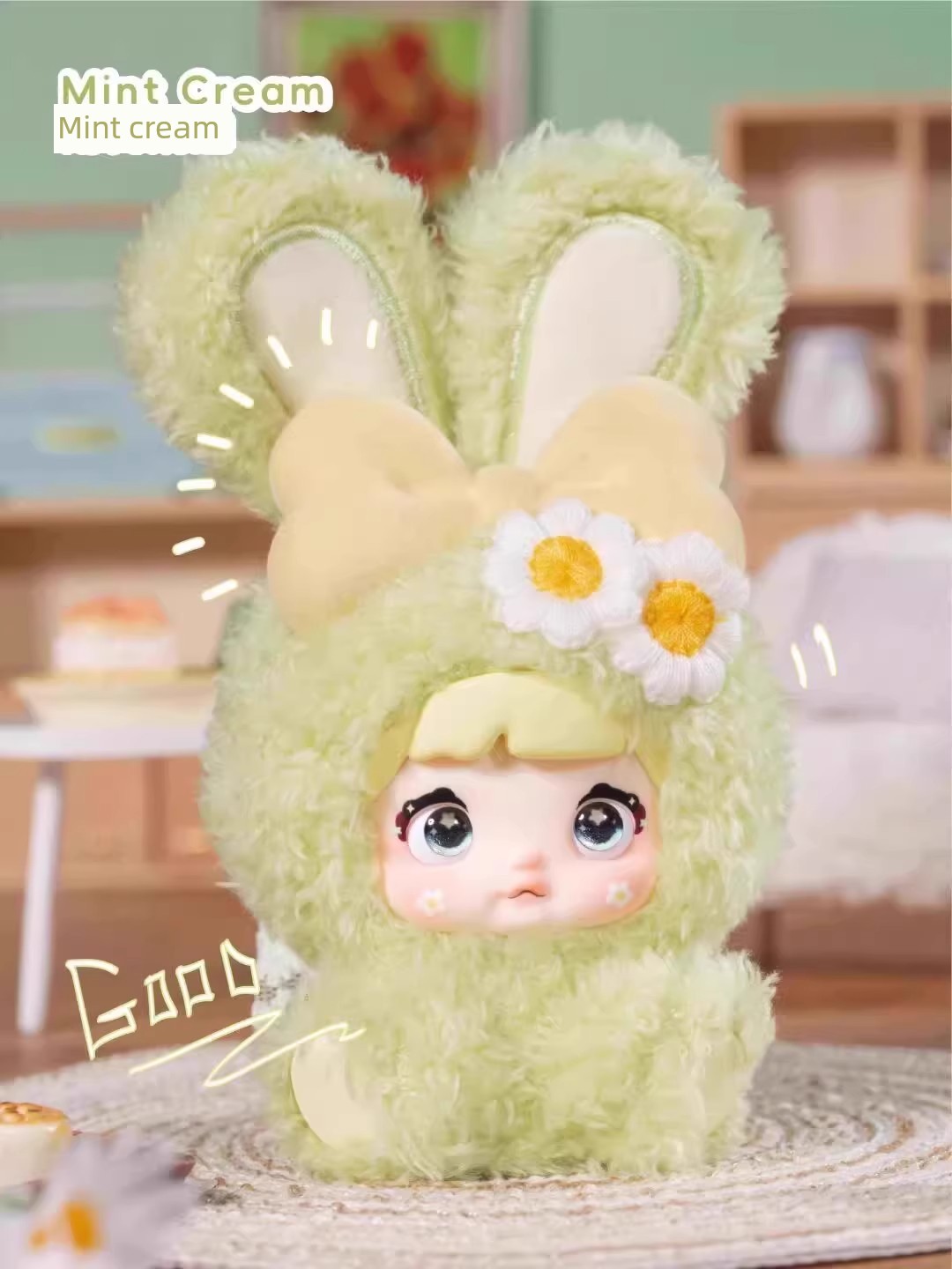 紫峰同款正宗Nommi糯米甜心兔盲盒米宝第二代毛绒娃娃中国情人节礼物详情5