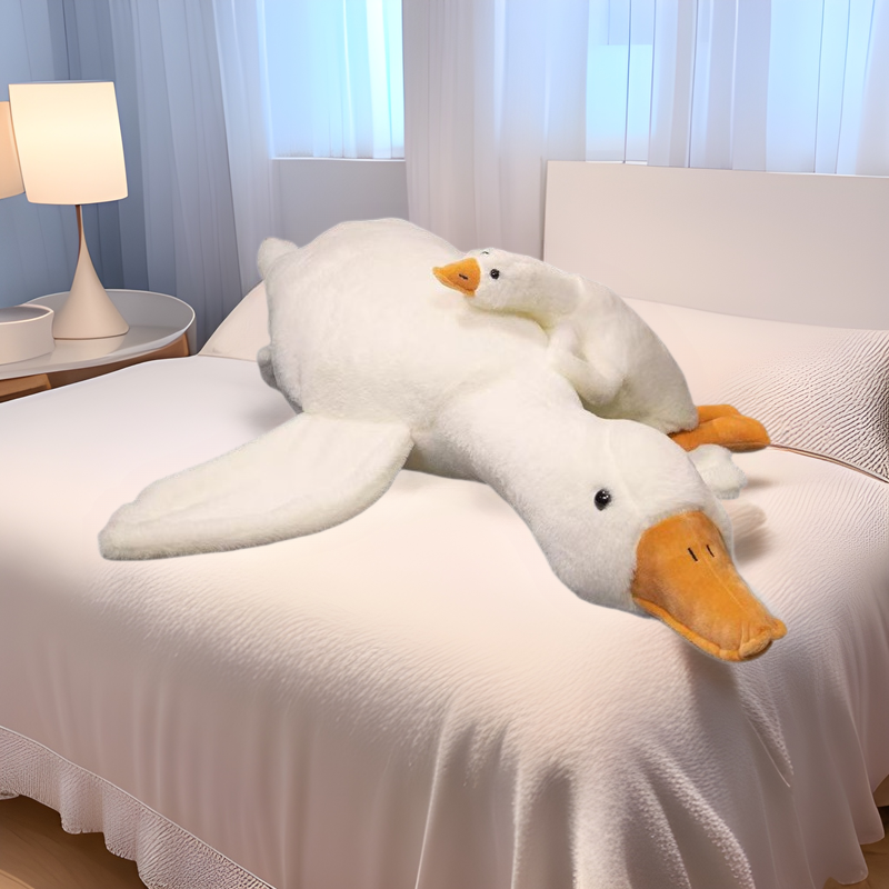 大白鹅鹅毛绒玩具公仔玩偶大娃娃可爱女生睡觉抱枕头儿童生日