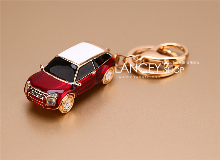 合金模型汽车钥匙扣女可爱创意韩版包挂件金属钥匙链圈小礼品批发详情50