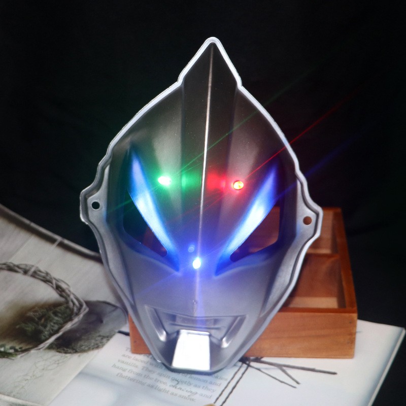 卡通动画表演儿童玩具男孩发光玩具西游表演面具美猴王详情3