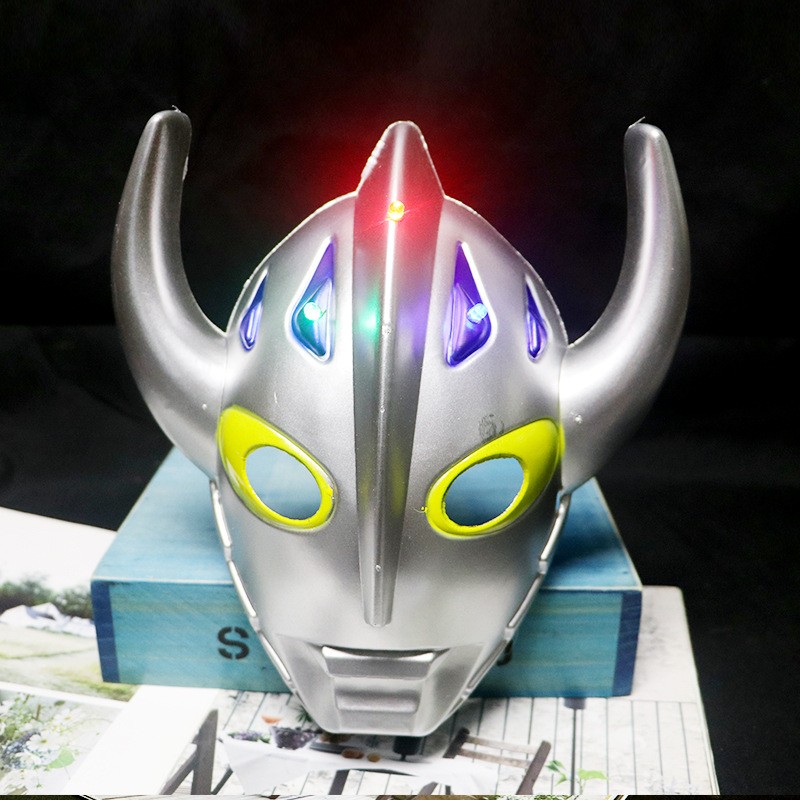 卡通动画表演儿童玩具男孩发光玩具西游表演面具美猴王详情11