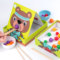 Hungry bear Montessori early education feed game benefit puzzle toy chopsticks spoon use mindfulness training details Picture
