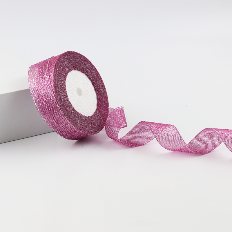 2cm彩葱带礼品盒包装金银葱带缎带圣诞蛋糕装饰彩带丝带详情1