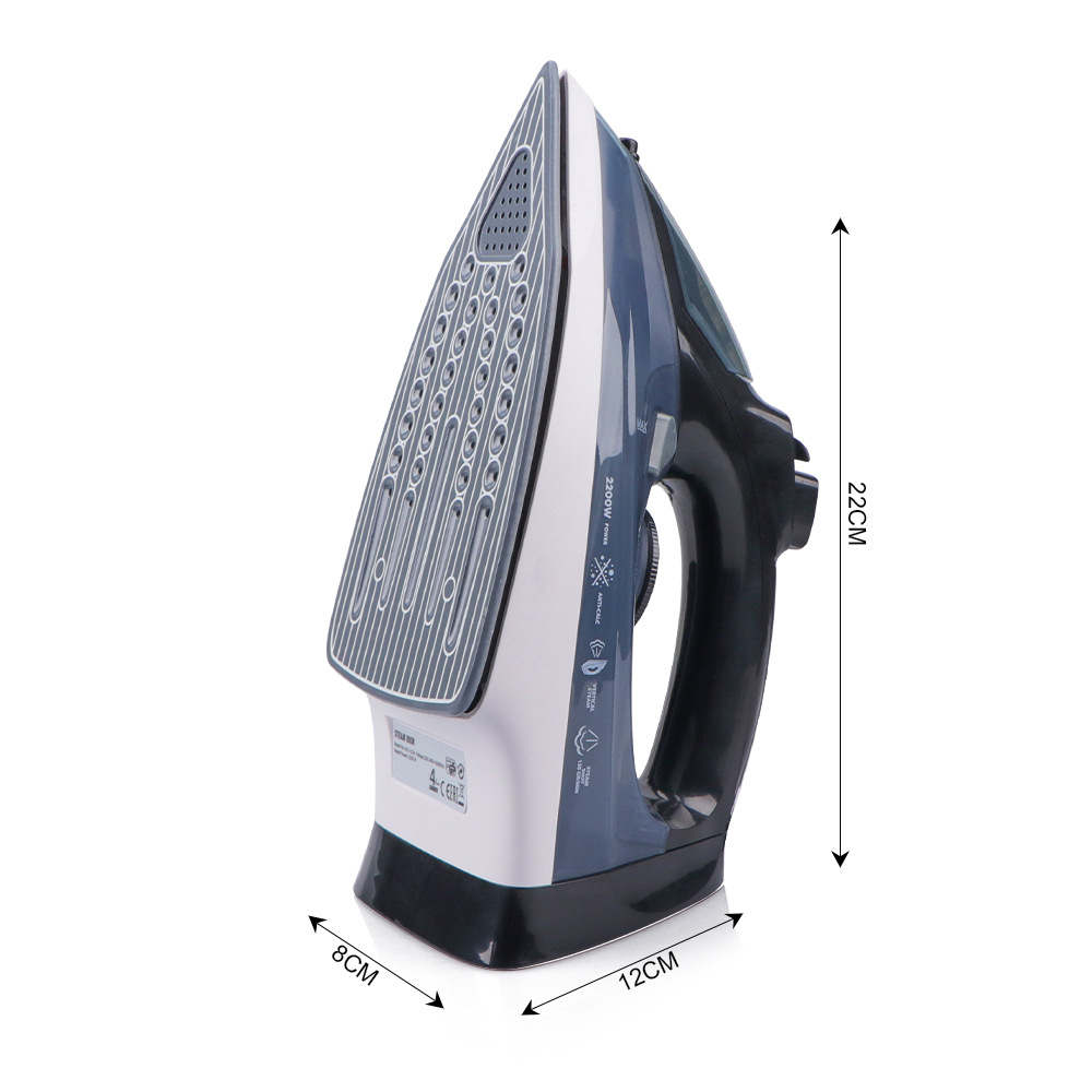 美规110V家用蒸汽电熨斗 熨烫衣物 2200W电烫斗320ML水箱详情3