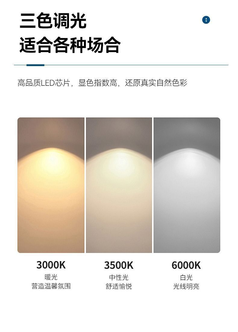 The new drone fan light is a small E27 screw-top ceiling-mounted electric fan light for bedroom, dining room and dormitory use pic 10
