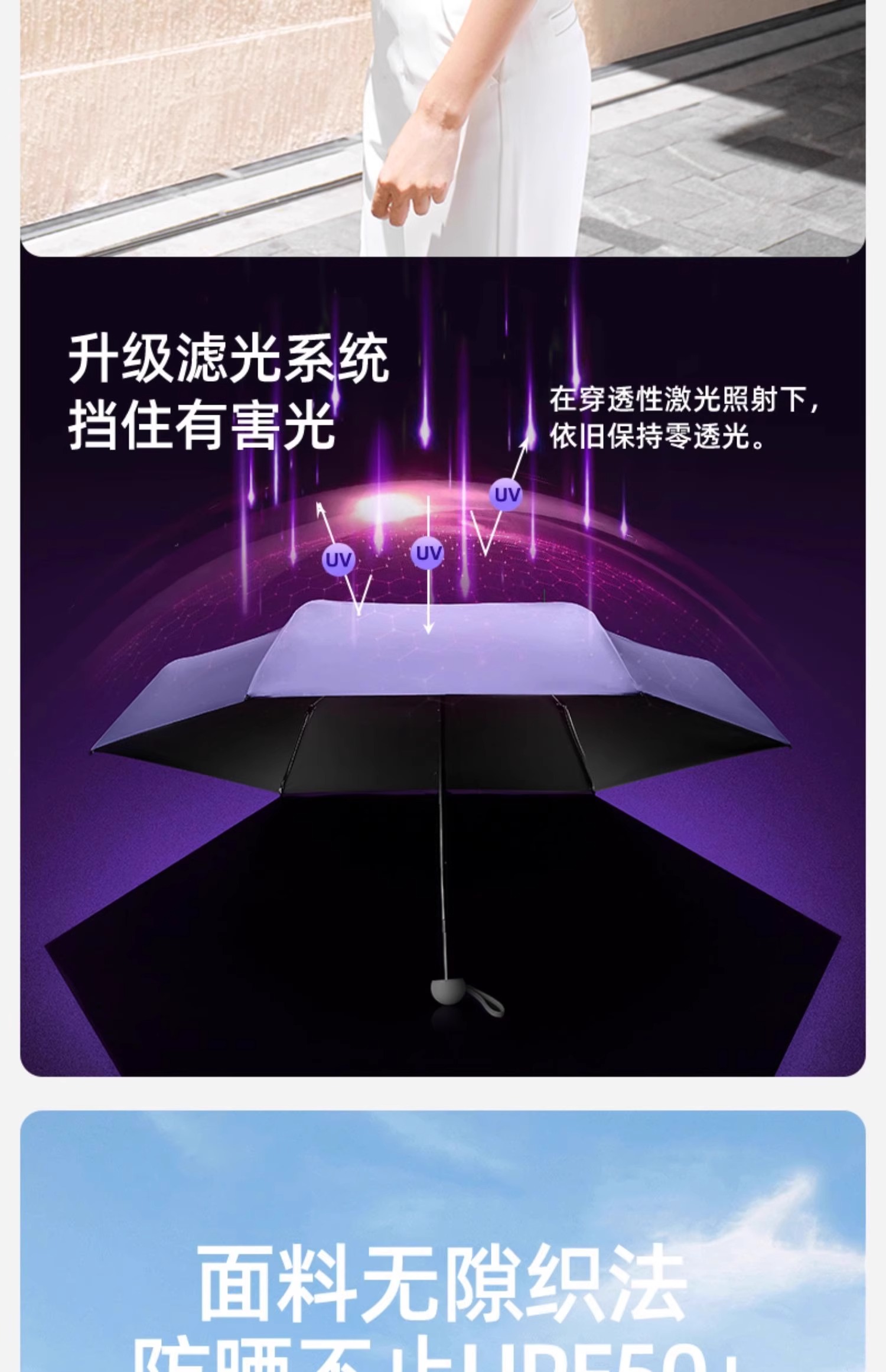 五折胶囊伞防晒雨伞太阳伞迷你晴雨两用遮阳伞女便携手动logo批发详情22