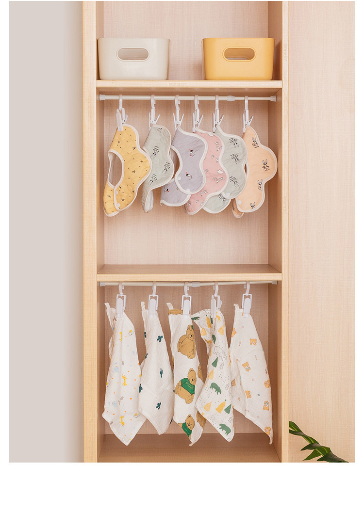 帽子夹裤夹子多功能可旋转单个挂钩小夹子晾晒收纳短裙夹裤子衣架详情15