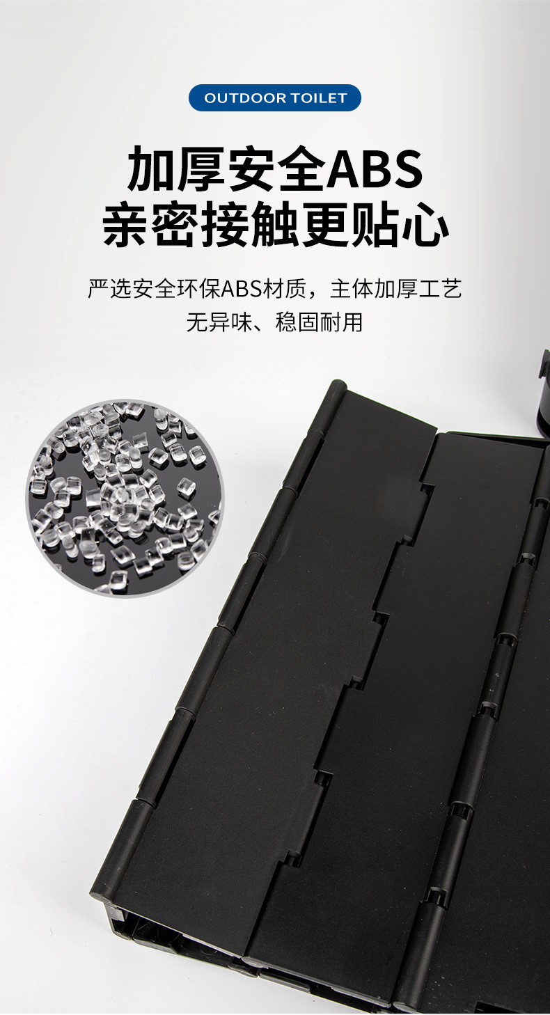 PU带盖成人移动马桶车载坐便器露营户外婴儿厕所儿童折叠马桶详情7