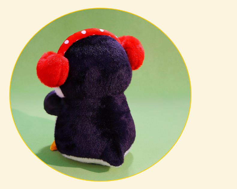 彷真抱爱心企鹅玩偶公仔毛绒玩具儿童睡觉抱枕布娃娃女生生日礼物详情13