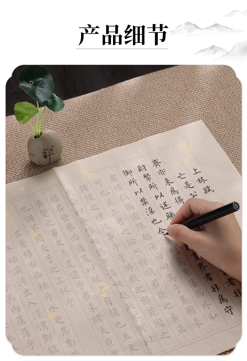 兰亭序练字帖套装手抄静心抄写本小楷书法毛笔字临摹字帖兰亭集序详情10