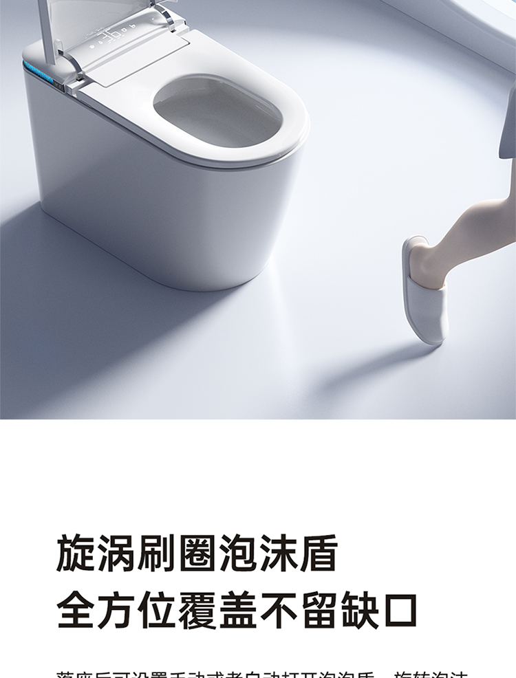 新加坡150mm/100mm/50mm坑距智能马桶定制澳州日本台湾适用坐便器详情19